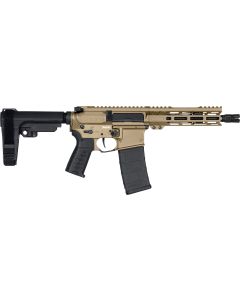 CMMG Banshee Mk4 Pistol - FDE | 300 BLK | 8" Barrel | 7" M-LOK Handguard | SBA3 Arm Brace