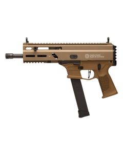 Grand Power Stribog SP9A3G Pistol - FDE | 9mm | 8" Threaded Barrel | 30rd | Utilizes Glock Style Mags