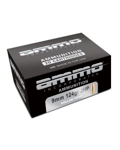 Ammo Inc Signature Defense 9mm Luger Handgun Ammo - 124 Grain | JHP