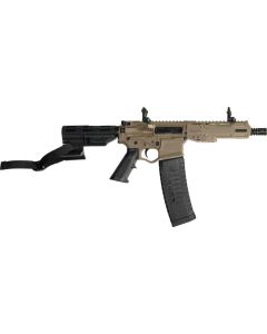 ATI Alpha Maxx Pistol - FDE | 5.56X45MM | 7.5" | 1 X 60RD | 7" Poly MLOK | F/U Sight