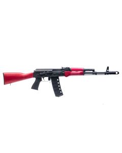 Century Arms BFT556 Rile - Black | 5.56X45 | 16" | 30RD Mag | Red Maple Wood Furniture | Bulged Trunnion | Scope Rail