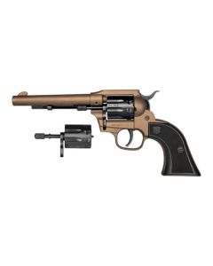 DB SIDEKICK 22 LR/WMR, 5.5" TAPERED BARREL, 9RD REVOLVER, SINGLE/ DOUBLE ACTION, W/ DUAL CYLINDERS ON SWING OUT ARM, MIDNIGHT BRONZE