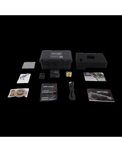 INFITAC Fast Mini Pistol Sight - Black | Thermal Tech | Touch Screen | Standard RMR Footprint | Multi Reticle System: 6 MOA dot,6 MOA dot &65 MOA circle, 6 MOA dot & 130 MOA circle | Auto Brightness