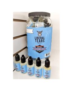 Liberal Tears Gun Oil Point of Sale Jar - 36x 1oz bottles | Bacon Scented