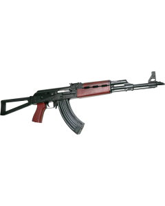 Zastava ZPAPM70 AK-47 Rifle BULGED TRUNNION 1.5MM RECEIVER - Blood Red Handguard | 7.62x39 | 16.3" Chrome Lined Barrel | Folding Triangle Stock