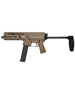 Grand Power Stribog SP45A3 .45 ACP Semi-Auto Pistol - FDE | 8" Threaded Barrel | 3x 20rd Mags | SB PDW