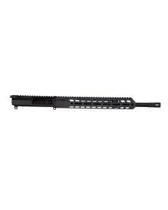 Wraithworks Billet Slick Side Aluminum Complete Upper Receiver - Black | .223 Wylde | 16" Barrel | 13.3" M-LOK Handguard