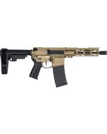 CMMG Banshee Mk4 Pistol - FDE | 300 BLK | 8" Barrel | 7" M-LOK Handguard | SBA3 Arm Brace