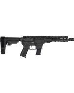 CMMG Banshee MkGs Pistol - Black | .45 ACP | 8" Barrel | 7" M-LOK Handguard | SBA3 Arm Brace