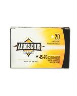 Armscor 45-70 Government Rifle Ammo - 300 Grain | Jacketed Hollow Point