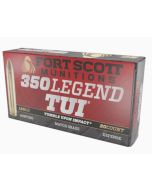 Fort Scott Munitions 350 Legend Rifle Ammo - 125gr | 20rd Box
