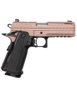 LFA Apollo 11 Compact Pistol - 9mm | Rose Blush |Aluminum Grip | 4.1" | 1x17rd Mag