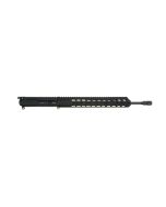 Wraithworks Billet Slick Side AR-15 Complete Upper - Black | .223 Wylde | 16" Barrel | 13" M-LOK Handguard | No Forward Assist or Brass Deflector