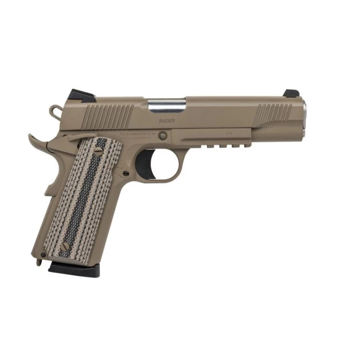 Tisas 1911 Raider Duty Pistol - FDE | .45ACP | 5