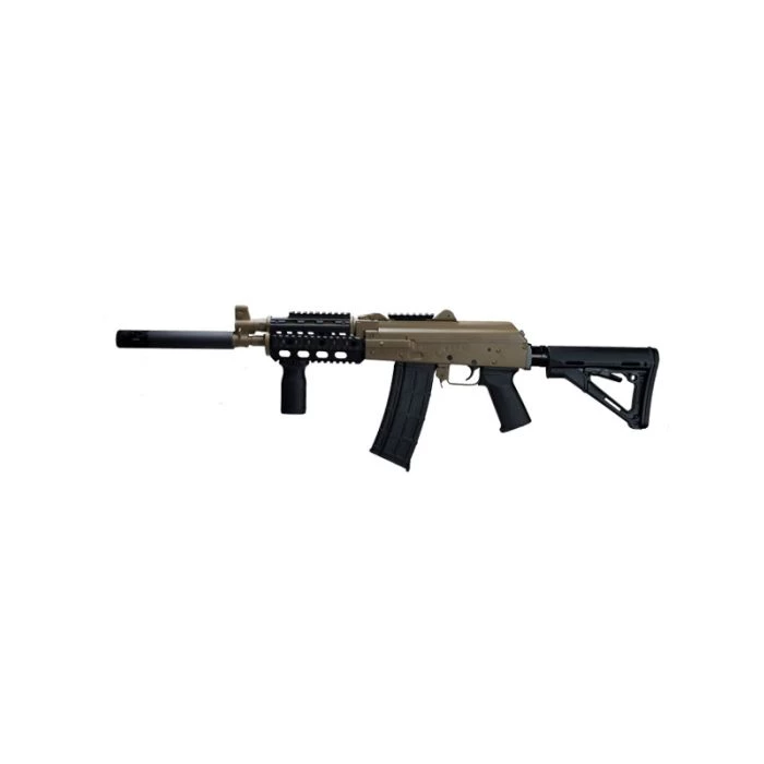 ZPAP85 AK Rifle 5.56x45 FDE Cerakote with night brake, quad rail