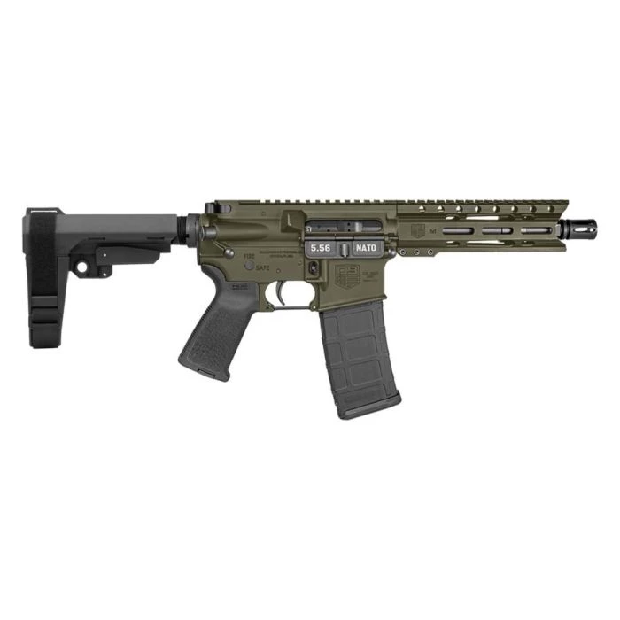 Diamondback Firearms Carbon DB-15 5.56 NATO Semi-Auto Pistol - OD