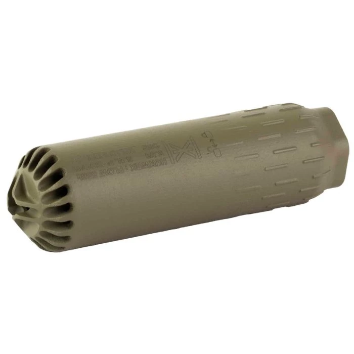 Huxwrx FLOW 6K Suppressor + Flash Hider - FDE | 2nd Amendment