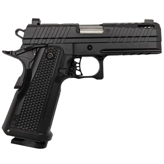 LFA Apollo 11 Compact Pistol - 9mm | Black |Aluminum Grip | 4.1