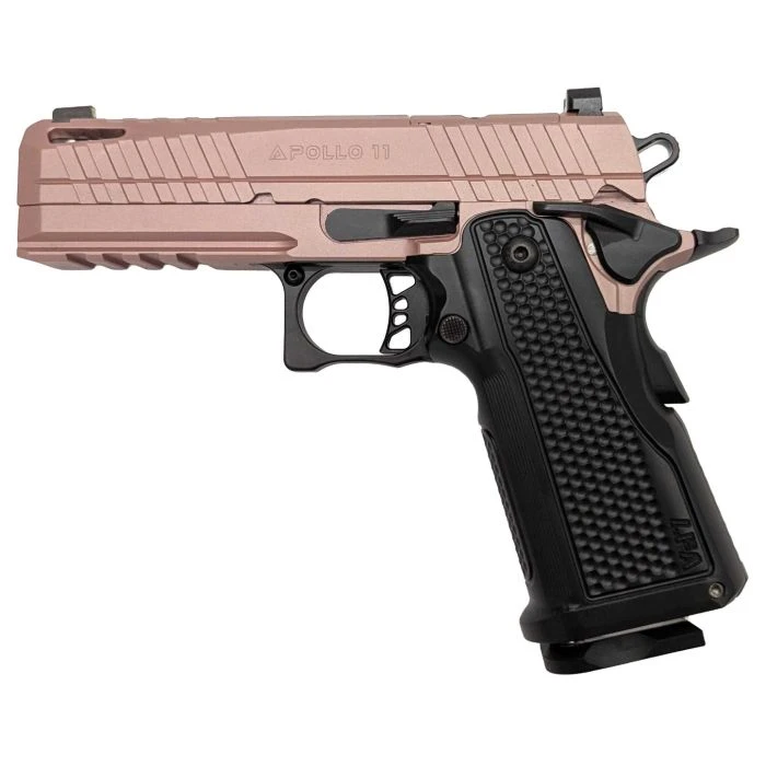 LFA Apollo 11 Compact Pistol - 9mm | Rose Blush |Aluminum Grip