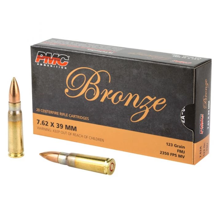 ammo ピック セット Hornady Zombie Max Ammo 7.62x39mm 123 Grain Z-Max Box of 20