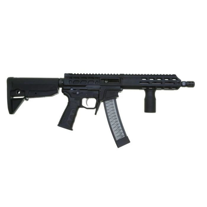 Wraithworks WARSCORP9 Side-charging AR SBR - Black | 9mm | 8.5