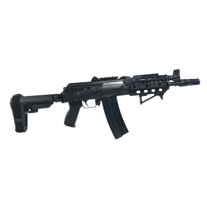 ak47 カスタム Zastava ZPAP85 Alpha AK-47 Pistol - Stained Wood Handguard | 5.56